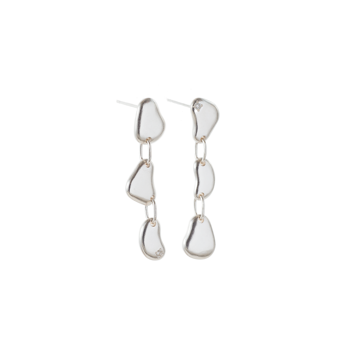 Water asymmetry earrings - Water asymmetry earrings -  The Future Rocks -    3