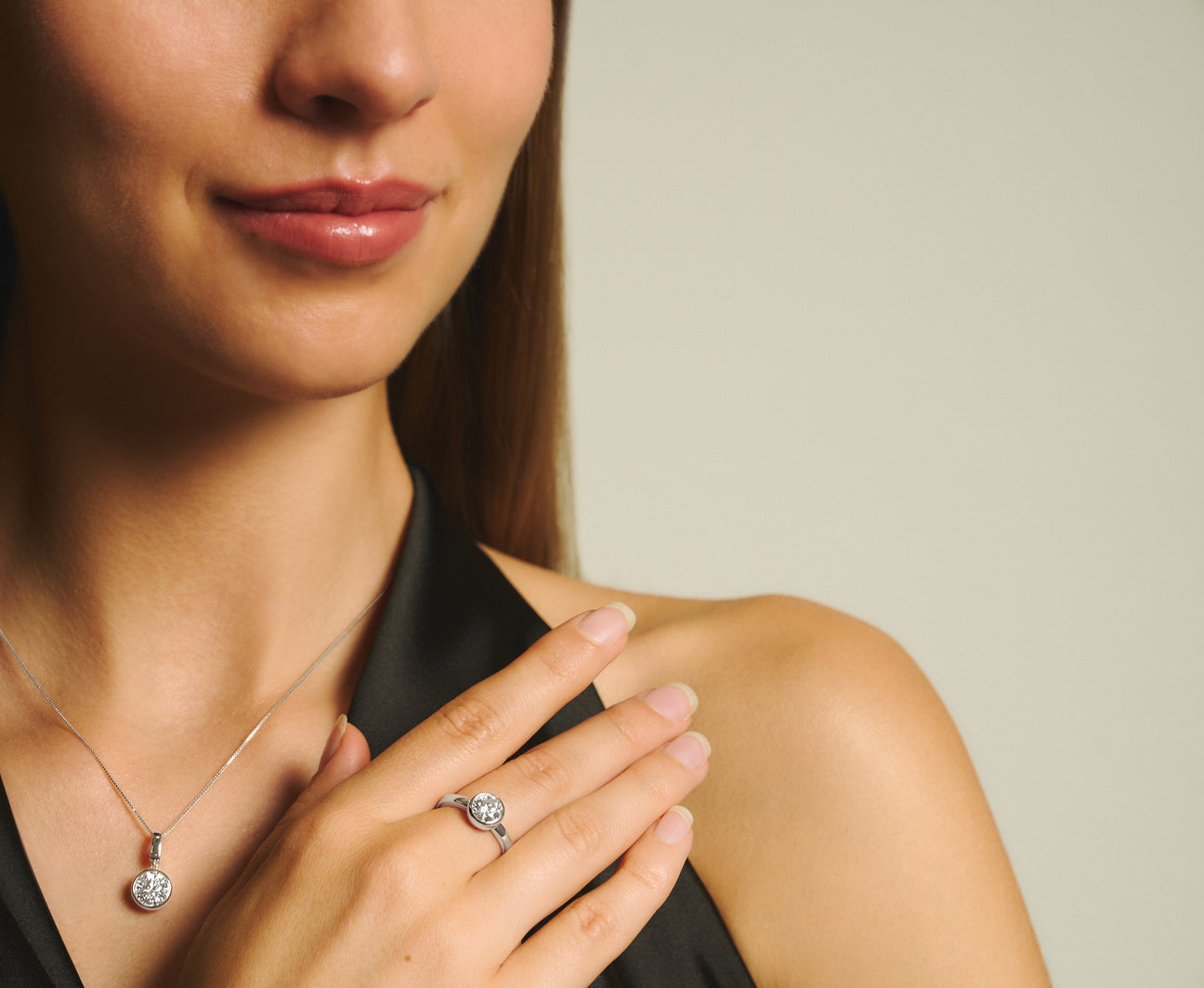 Bubble pendant 1.5ct with necklace - Bubble pendant 1.5ct with necklace -  The Future Rocks -    4