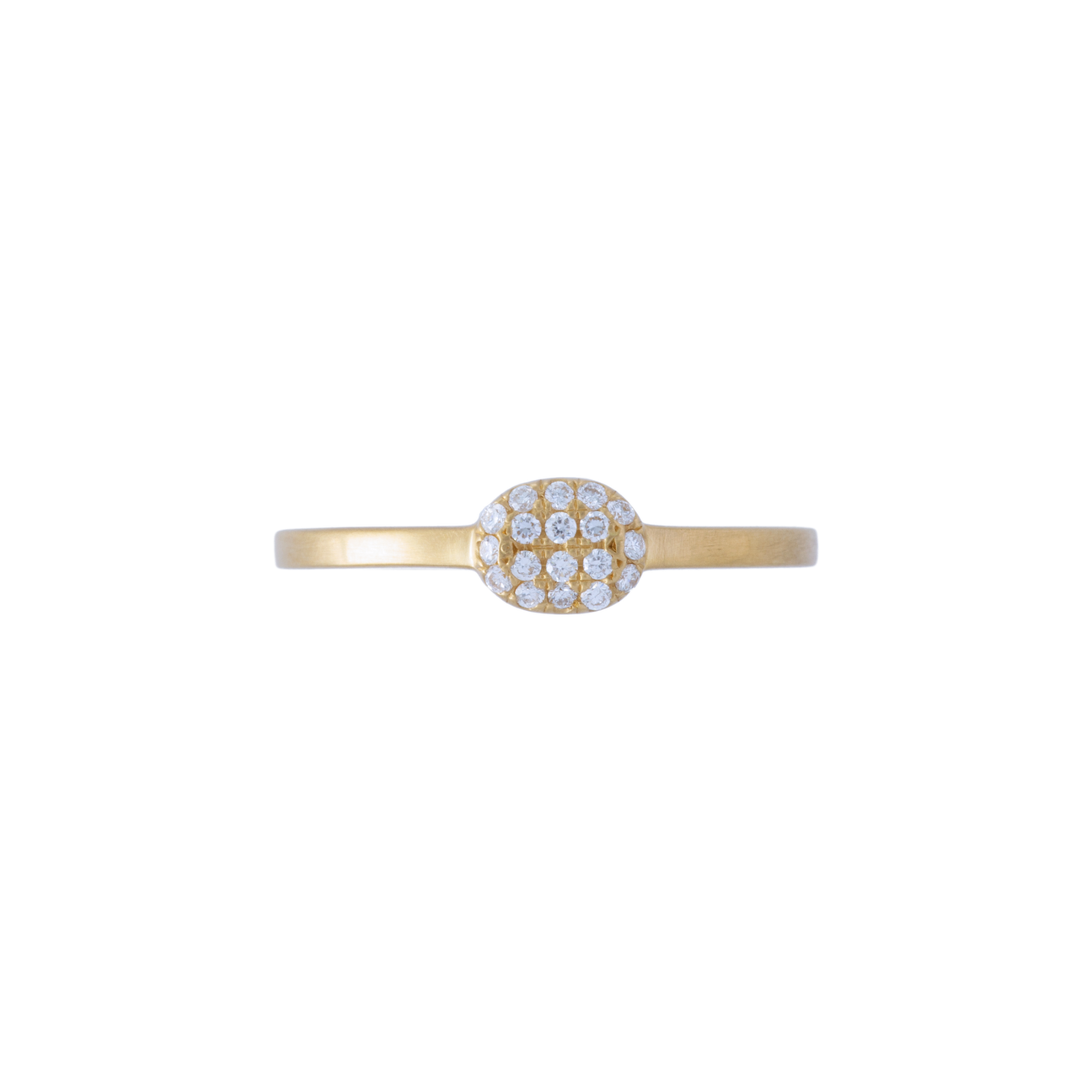 Full moon melee diamond ring - Full moon melee diamond ring -  The Future Rocks -    1