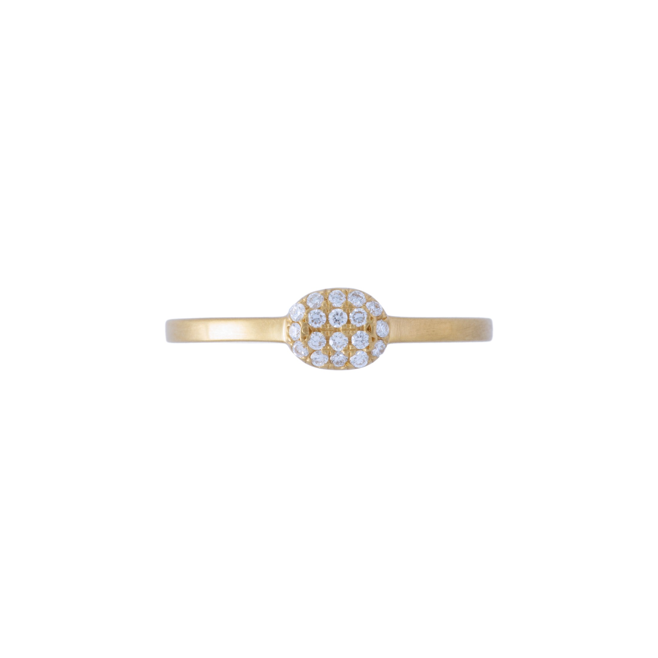 Full moon melee diamond ring - Full moon melee diamond ring -  The Future Rocks -    1