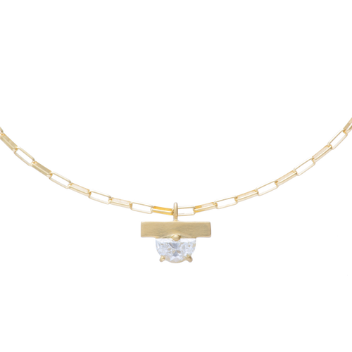 Half moon necklace - Half moon necklace -  The Future Rocks -    1