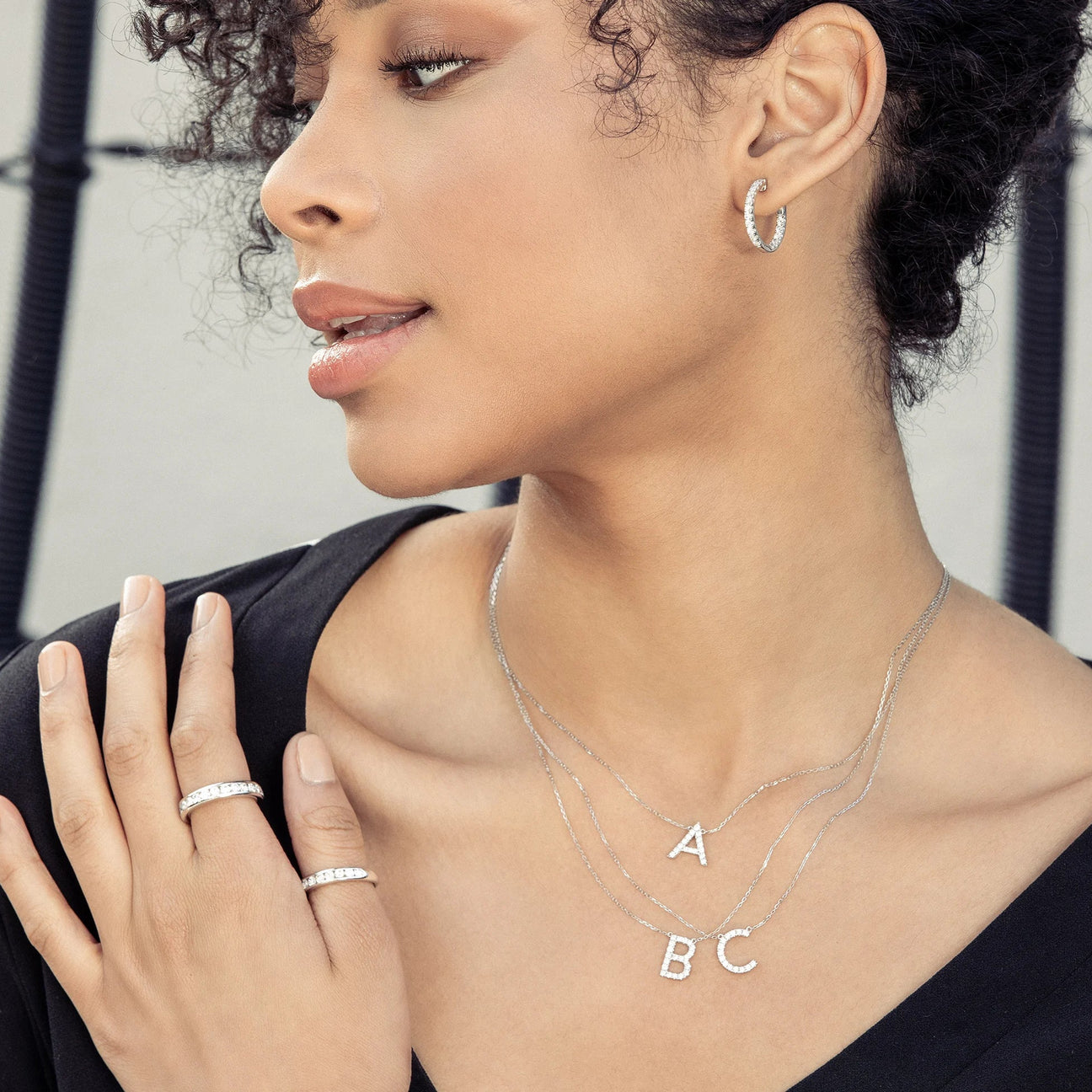 My type alphabet necklace - My type alphabet necklace -  The Future Rocks -    2