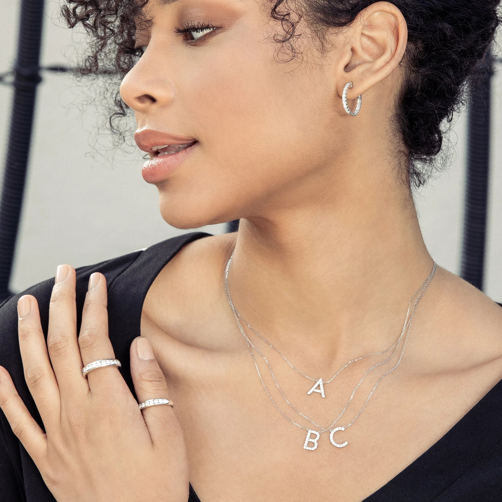 My type alphabet necklace - My type alphabet necklace -  The Future Rocks -    2