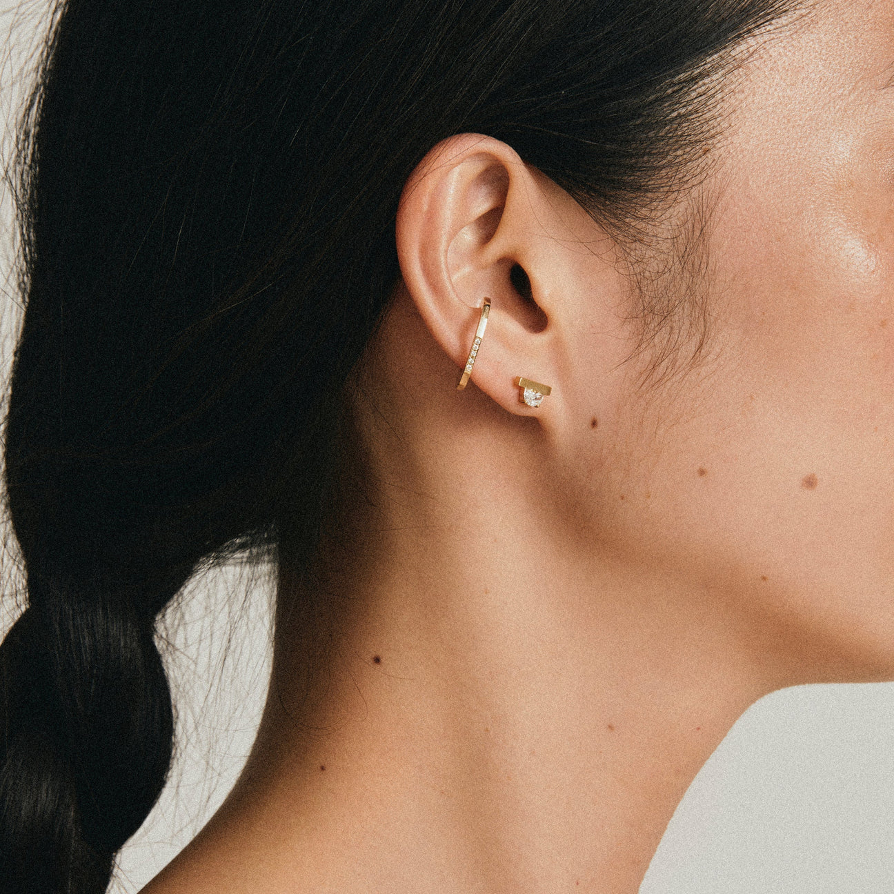 Half moon earrings - Half moon earrings -  The Future Rocks -    2