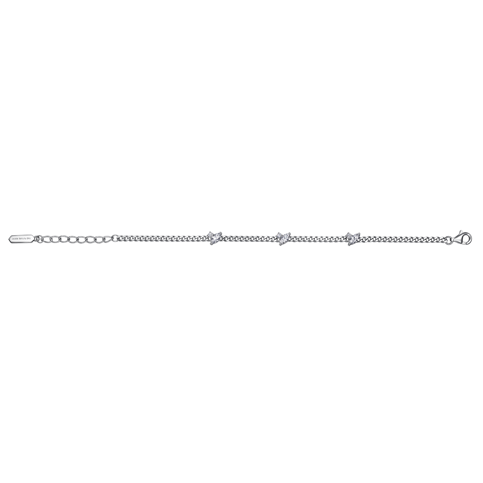 Clara curb-link bracelet - Clara curb-link bracelet - The Future Rocks - 5