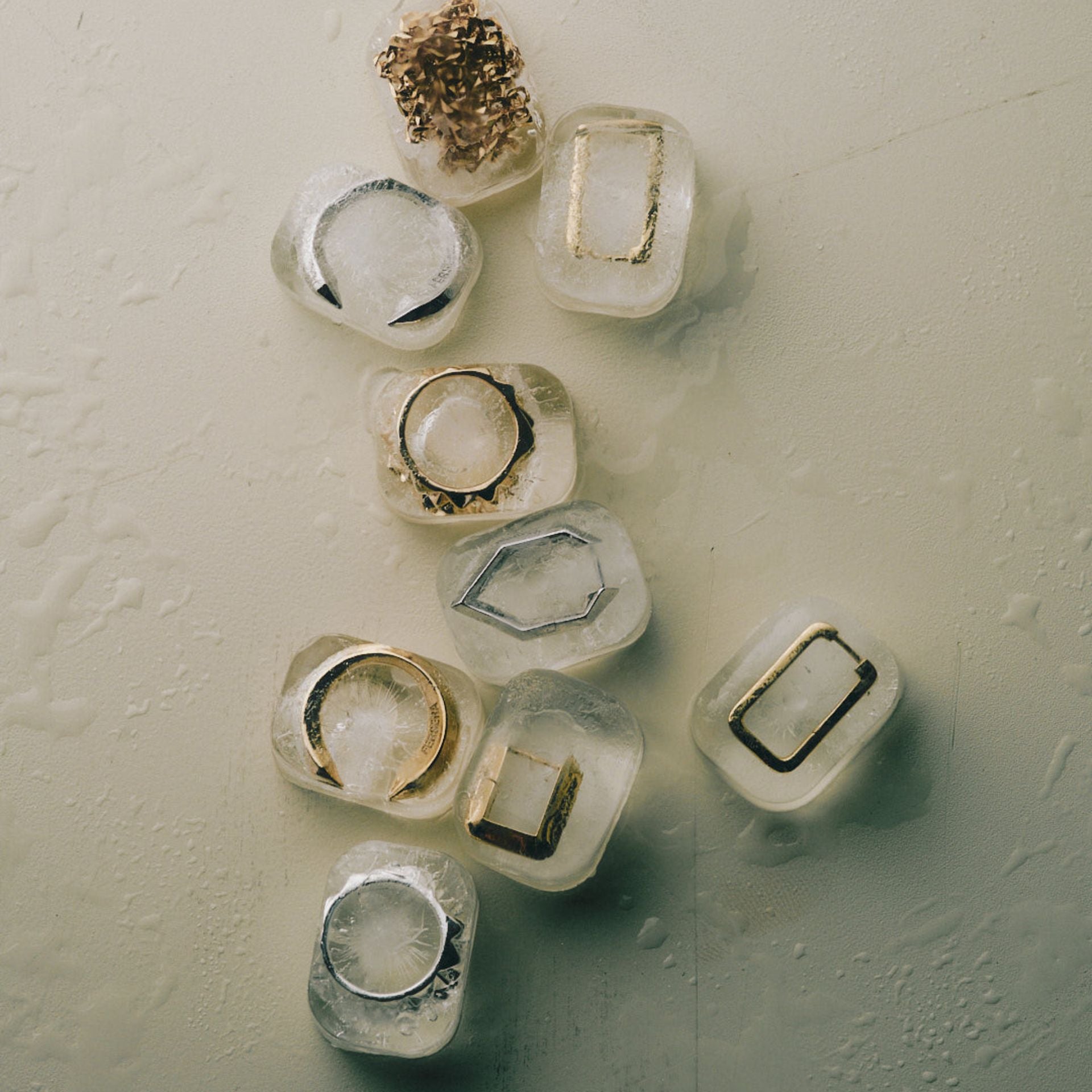 Sculptura hexagon earrings - Sculptura hexagon earrings - The Future Rocks - 6