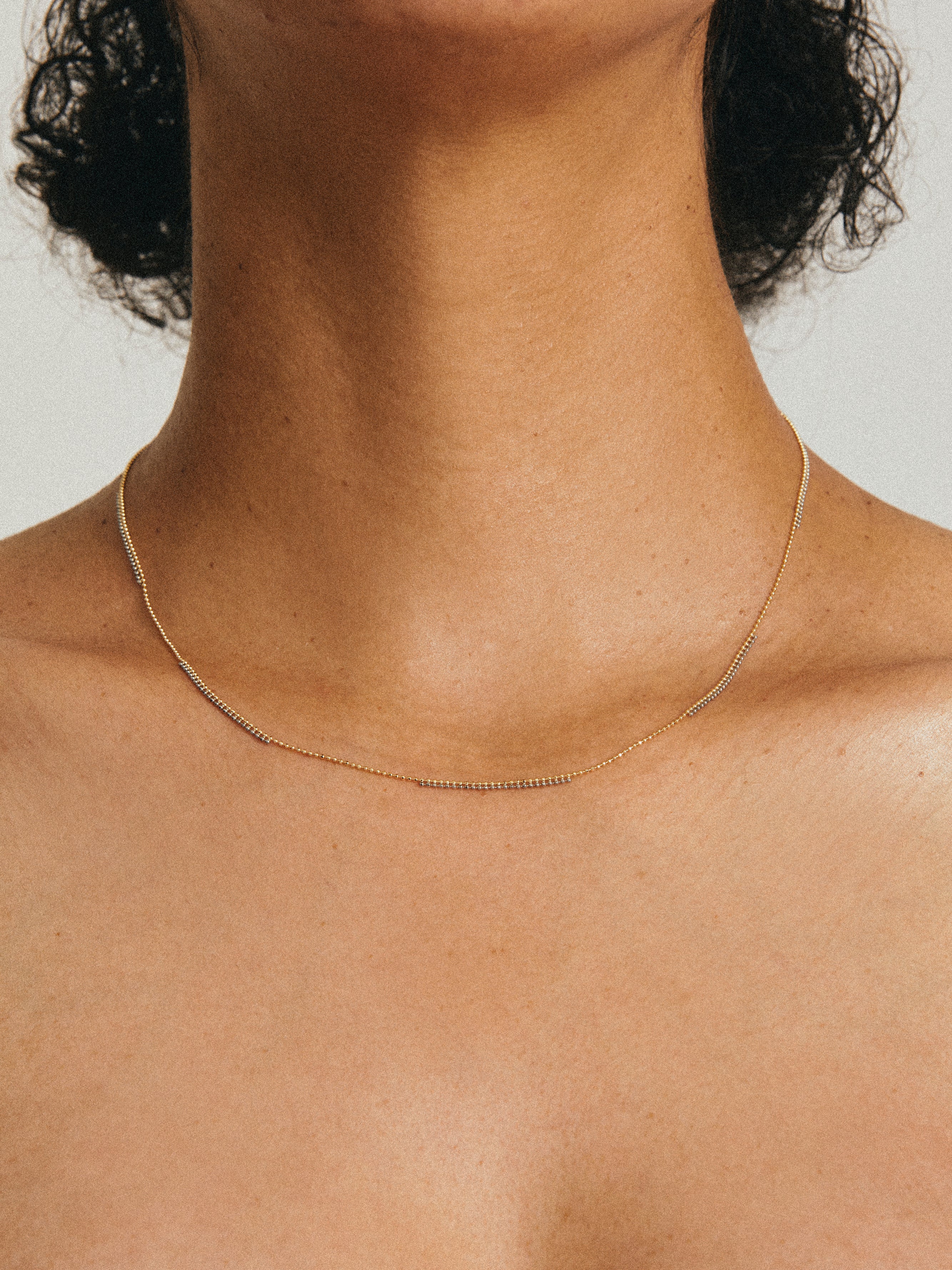 Pixel station chain necklace - Pixel station chain necklace -  The Future Rocks -    2
