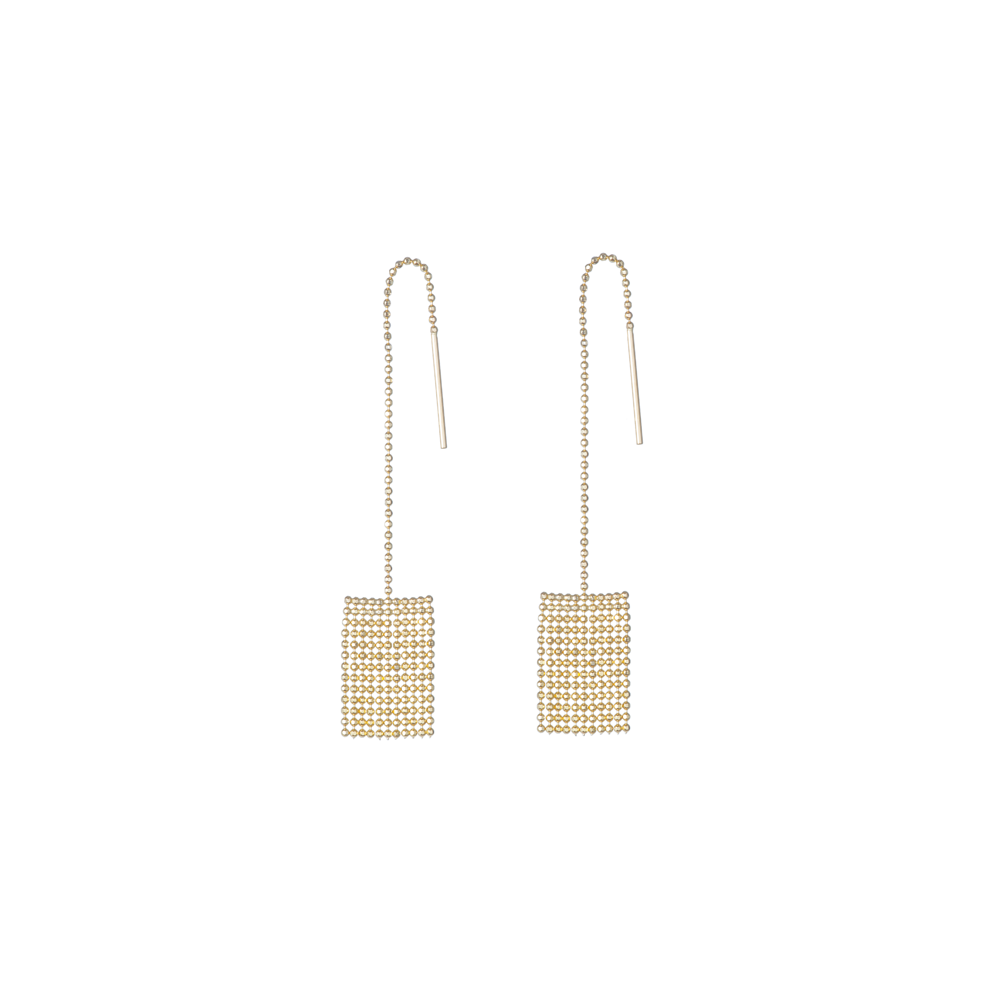 Pixel chain earring - Pixel chain earring -  The Future Rocks -    1