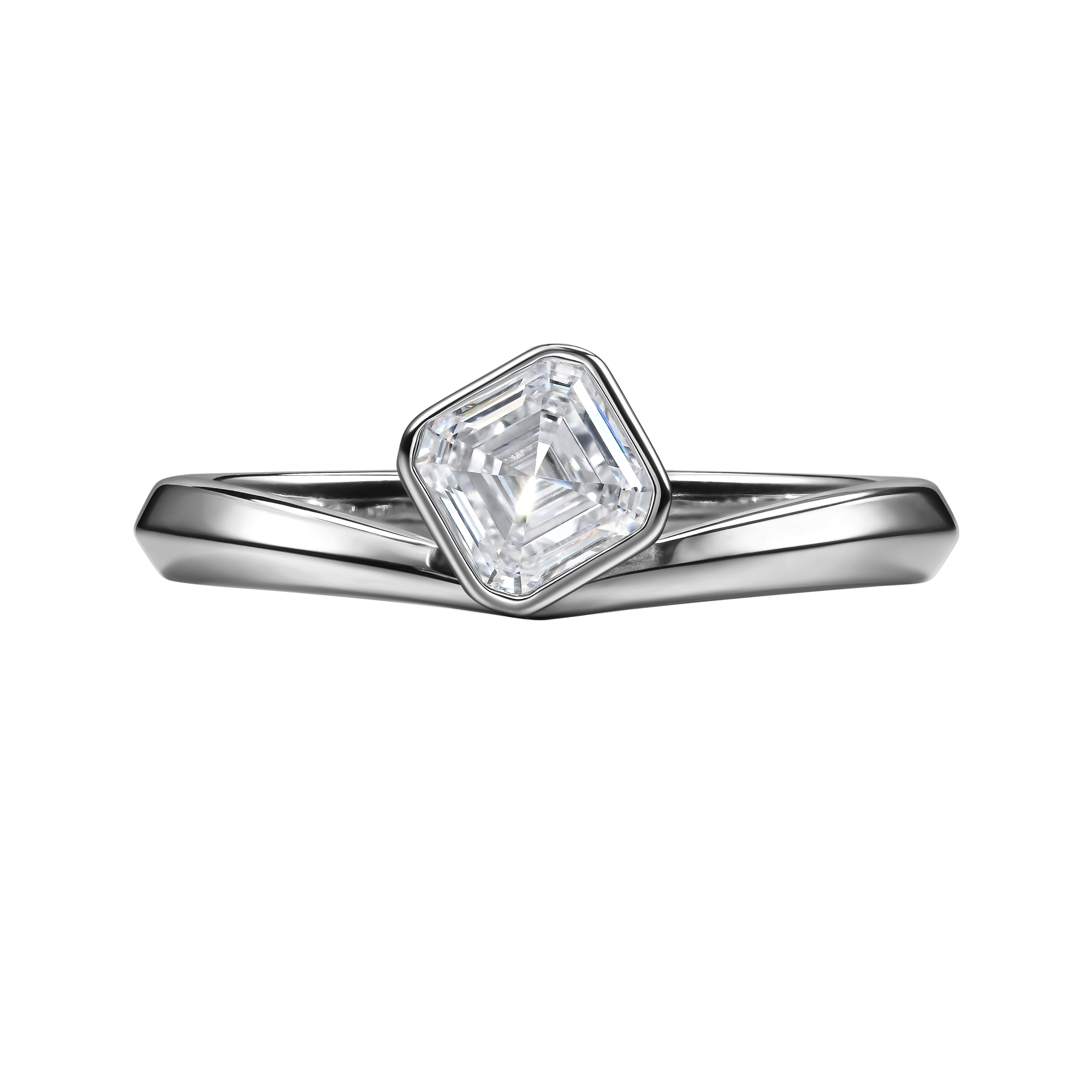 Nova solitaire ring with lgd - Nova solitaire ring with lgd - The Future Rocks - 1