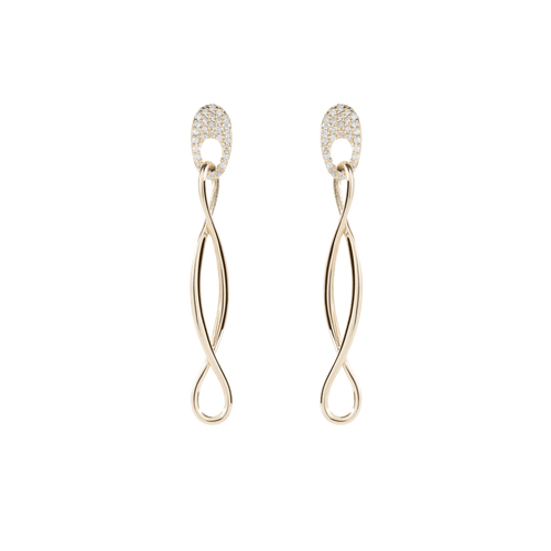 Astra earrings with diamonds - Astra earrings with diamonds -  The Future Rocks -    1