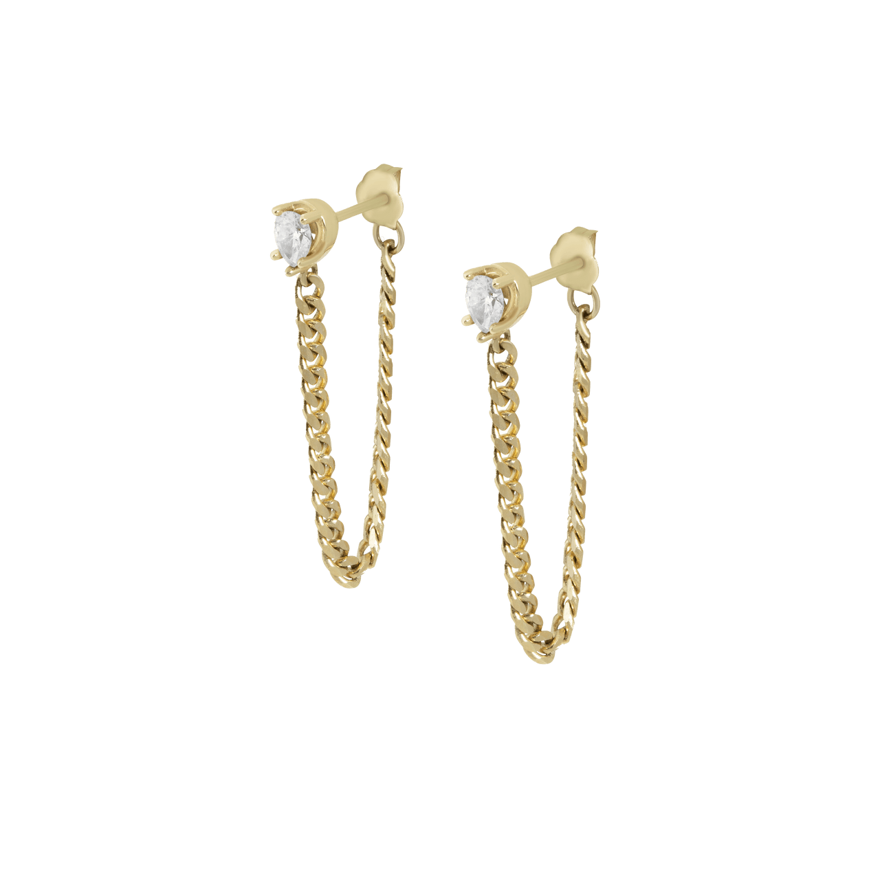 Chuva chain earrings - Chuva chain earrings -  The Future Rocks -    3