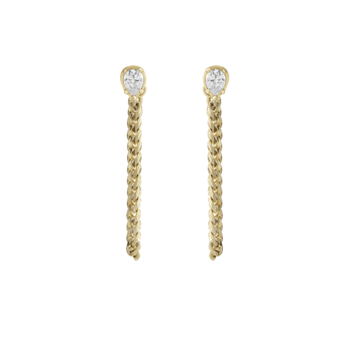 Chuva chain earrings - Chuva chain earrings -  The Future Rocks -    1