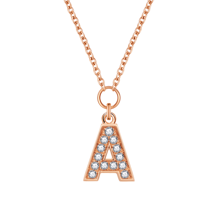Alphabet LGD pendant necklace - Alphabet LGD pendant necklace -  The Future Rocks -    1