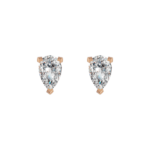 Mars solitaire earrings 0.4ct - Mars solitaire earrings 0.4ct -  The Future Rocks -    1