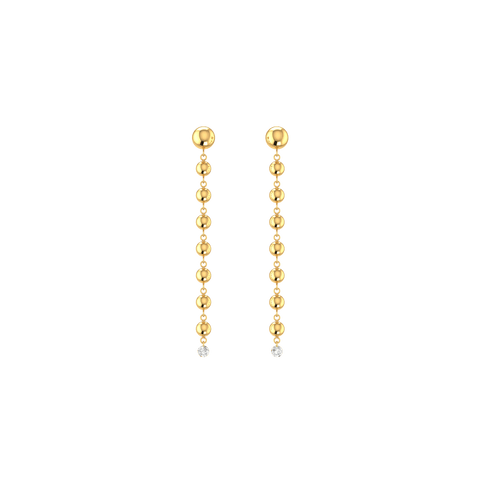  Grand cascade nude earrings - Grand cascade nude earrings -  The Future Rocks  -    1 