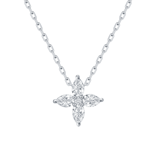 Flora pear floral necklace - Flora pear floral necklace -  The Future Rocks -    1