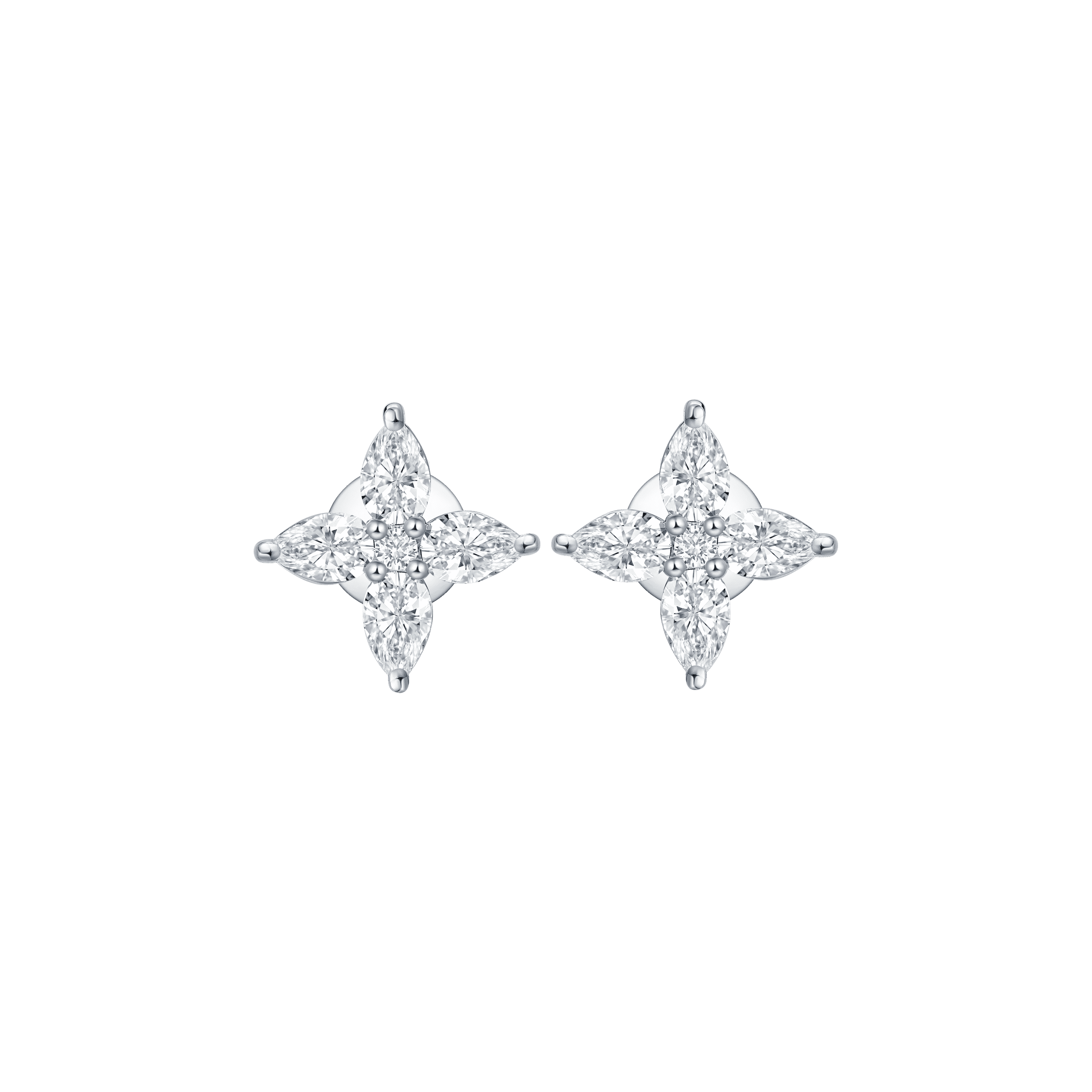 Flora pear floral stud earrings - Flora pear floral stud earrings -  The Future Rocks -    1