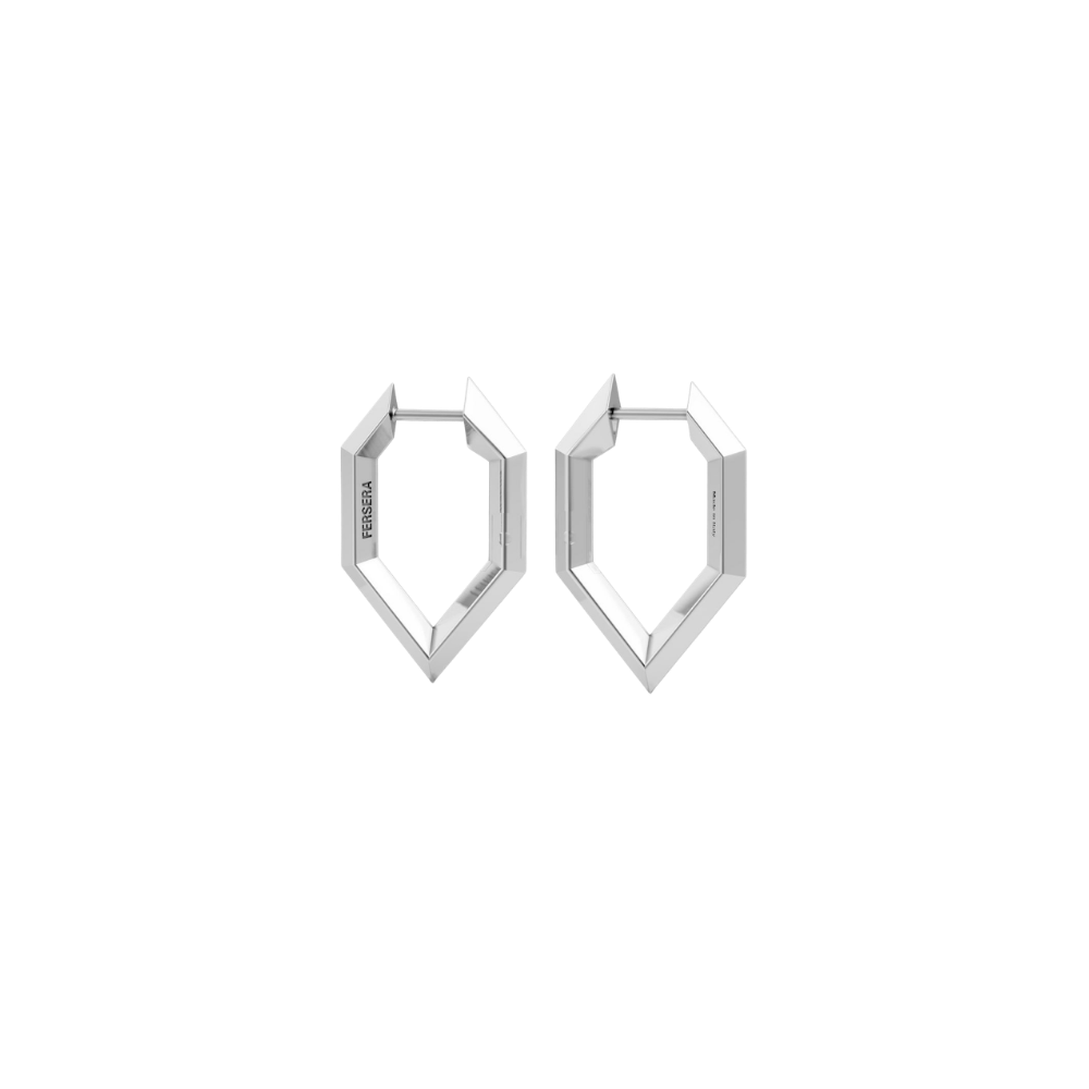 Sculptura hexagon earrings - Sculptura hexagon earrings - The Future Rocks - 3