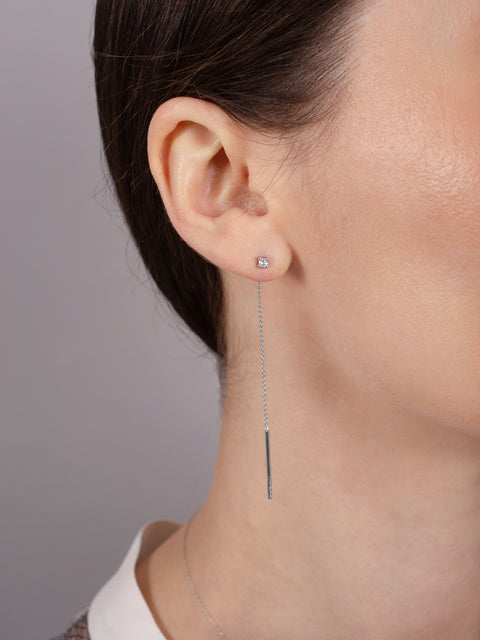 Mini drop earrings