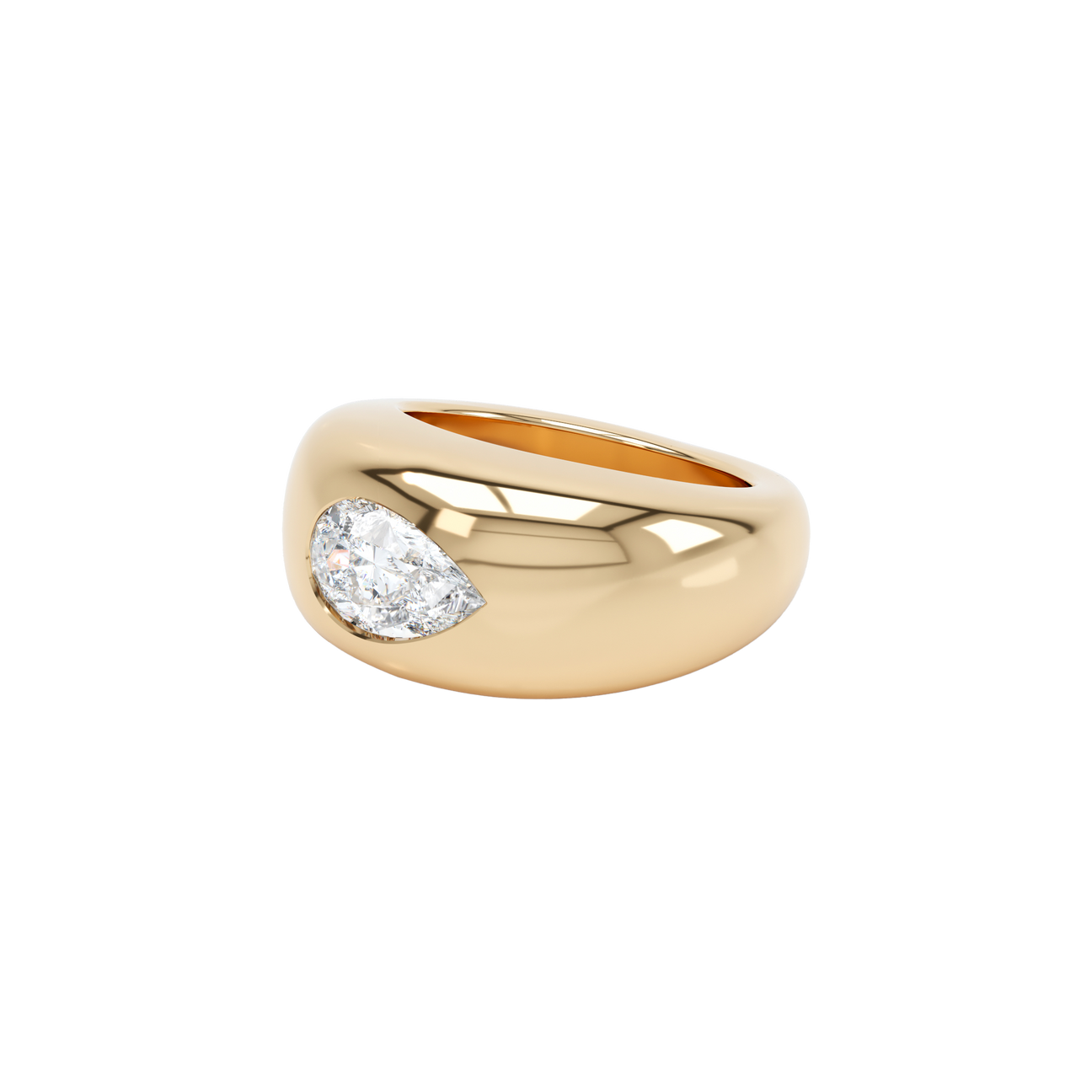 Curve diamond ring - Curve diamond ring -  The Future Rocks -    1