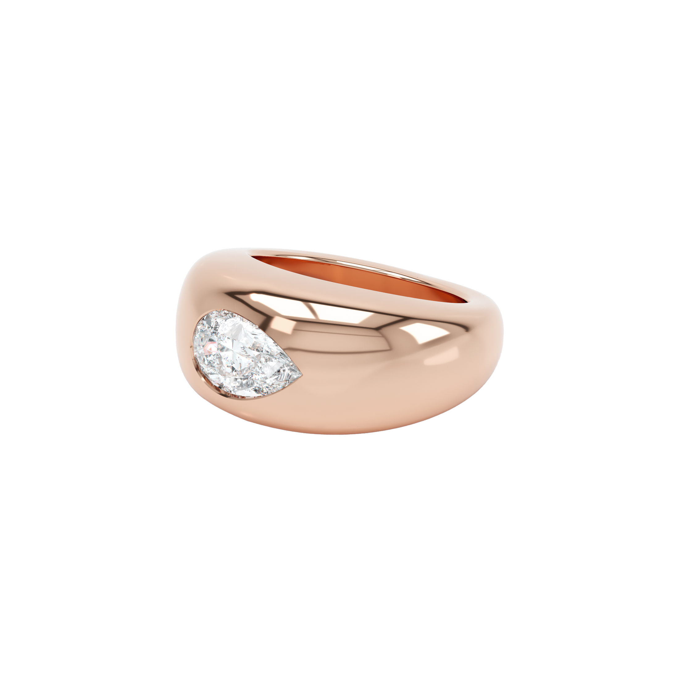 Curve diamond ring - Curve diamond ring -  The Future Rocks -    3