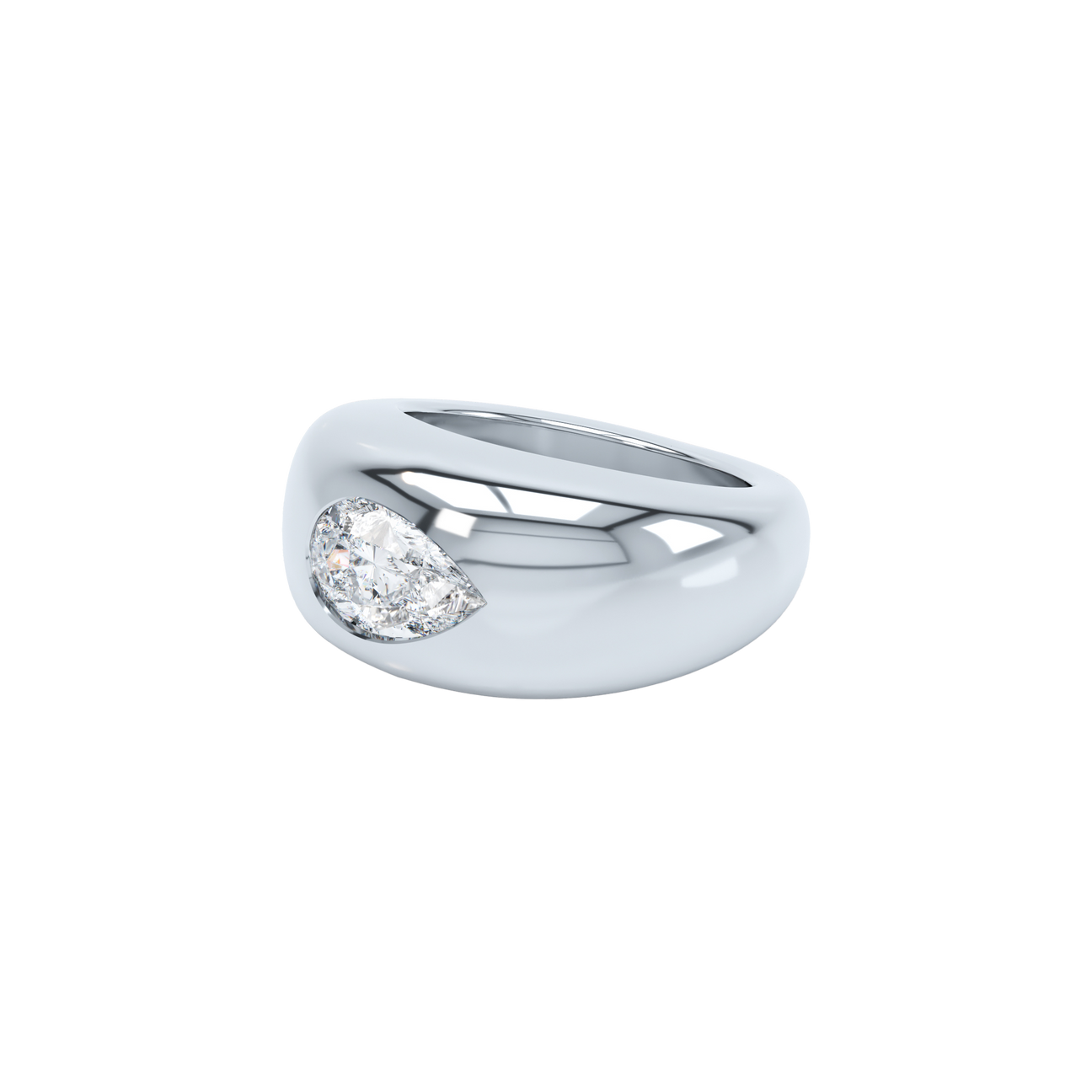 Curve diamond ring - Curve diamond ring -  The Future Rocks -    2
