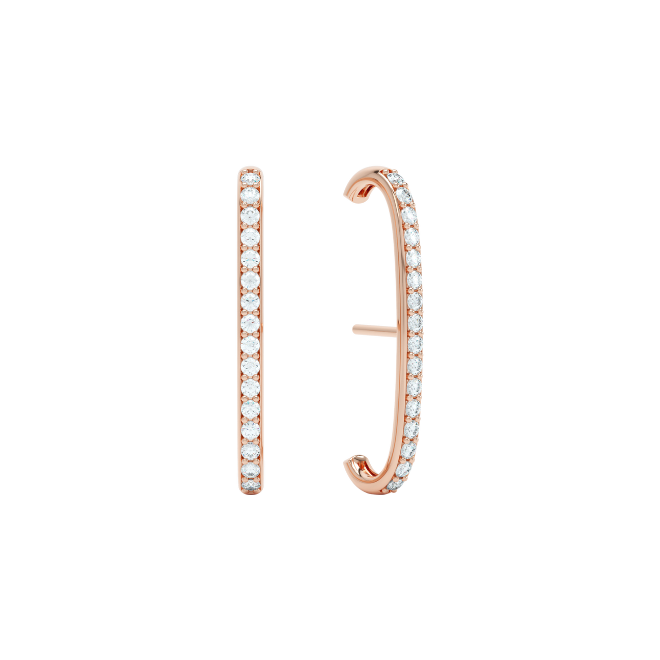 Allday diamond ear cuffs - Allday diamond ear cuffs -  The Future Rocks -    3