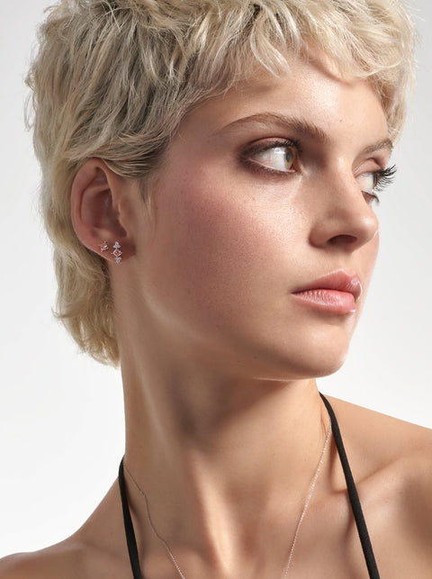 Princess flatback earrings -  -  The Future Rocks  -    8