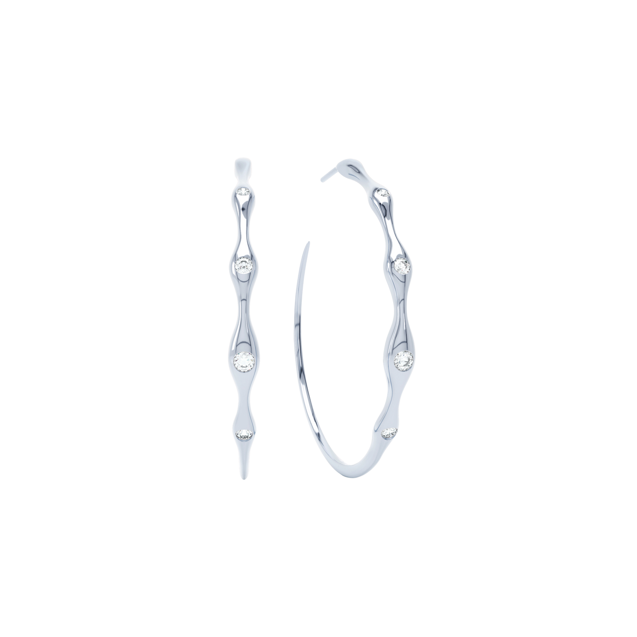 Curve diamond creoles - Curve diamond creoles -  The Future Rocks -    4