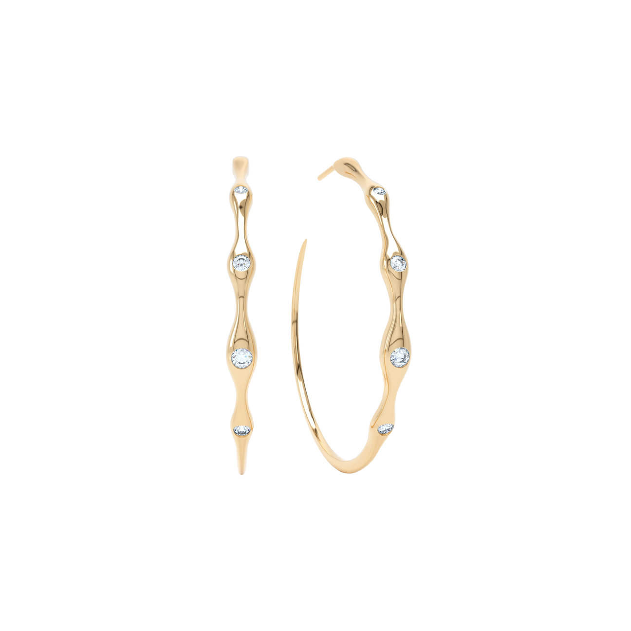 Curve diamond creoles - Curve diamond creoles -  The Future Rocks -    1