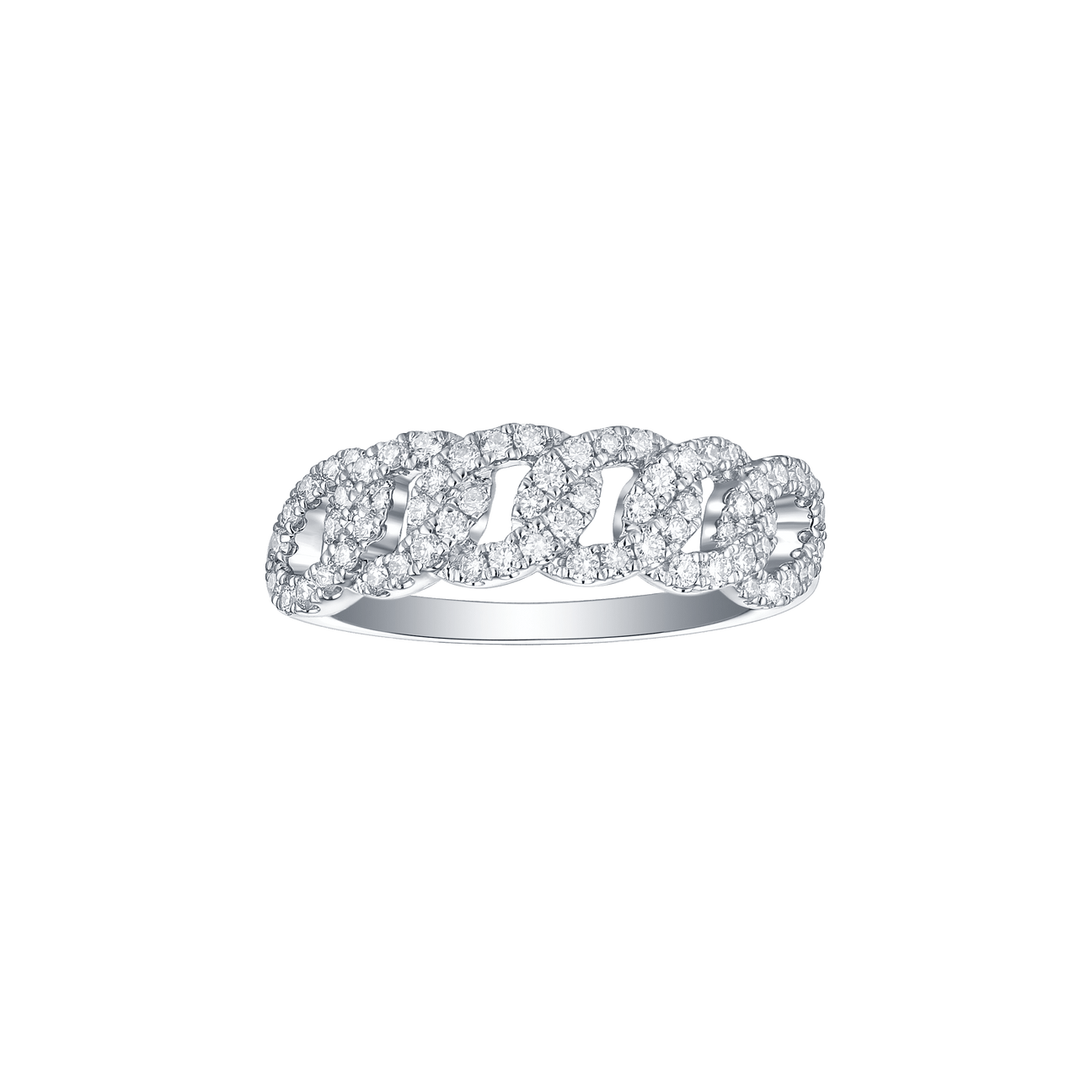 Linking love chain ring - Linking love chain ring -  The Future Rocks -    1