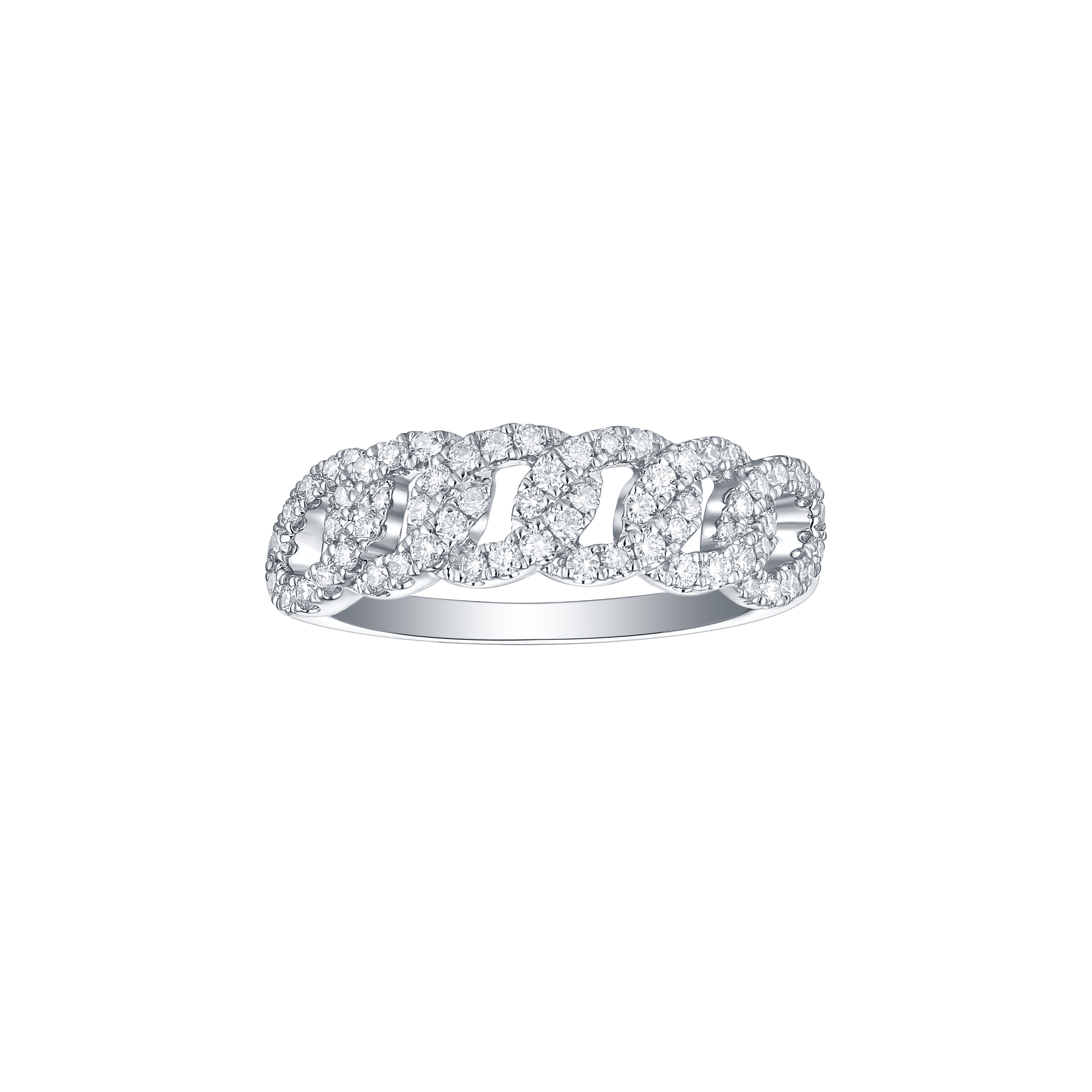 Linking love chain ring - Linking love chain ring -  The Future Rocks -    1