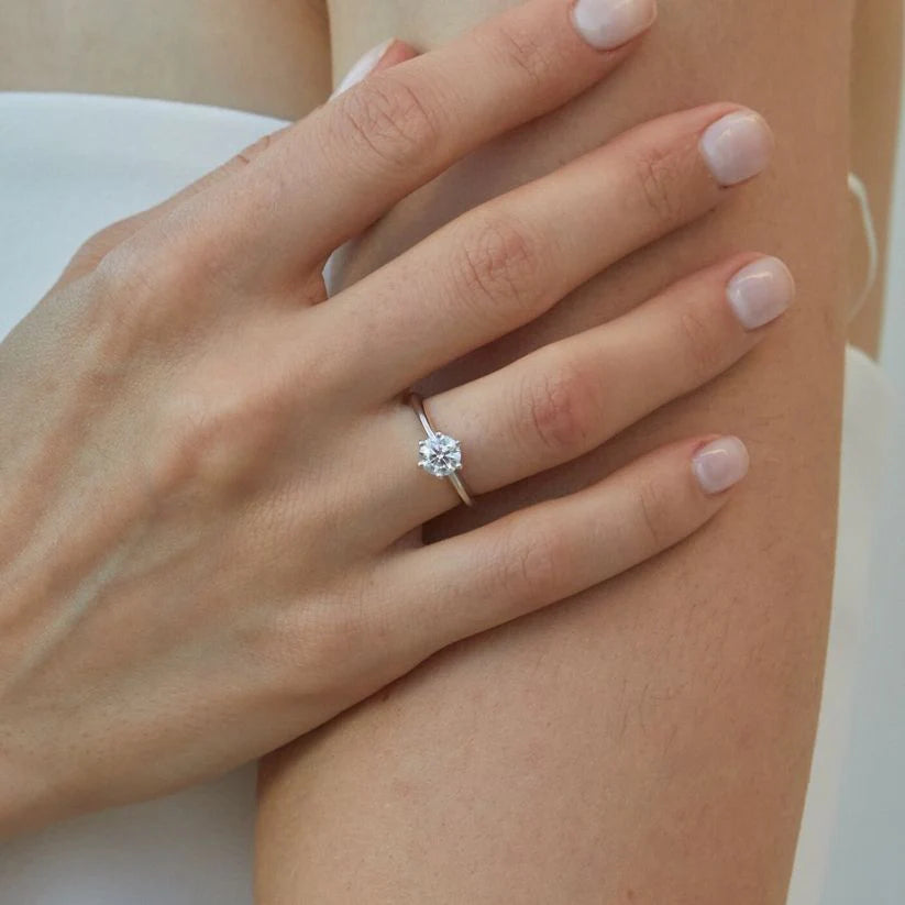 Lura solitaire engagement ring - Lura solitaire engagement ring -  The Future Rocks -    2