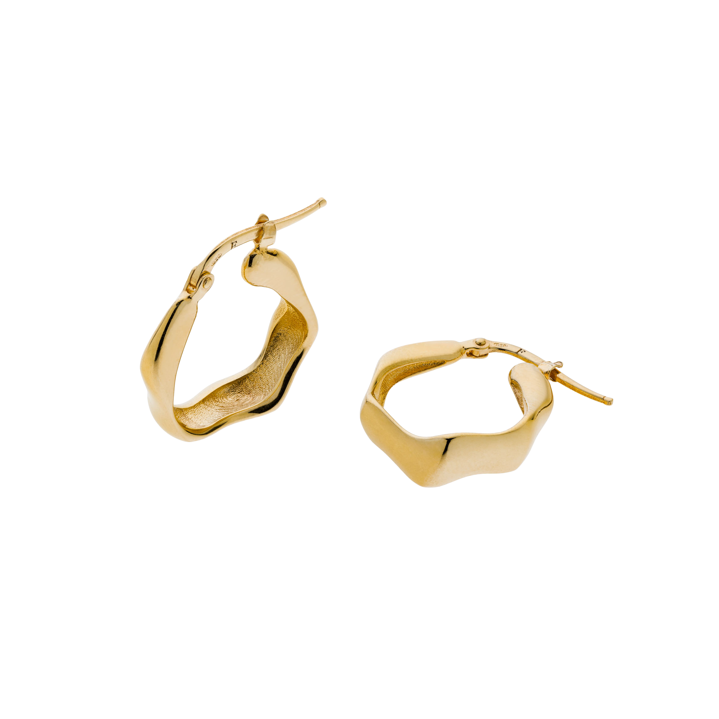 Roots hoop earrings - Roots hoop earrings -  The Future Rocks -    1