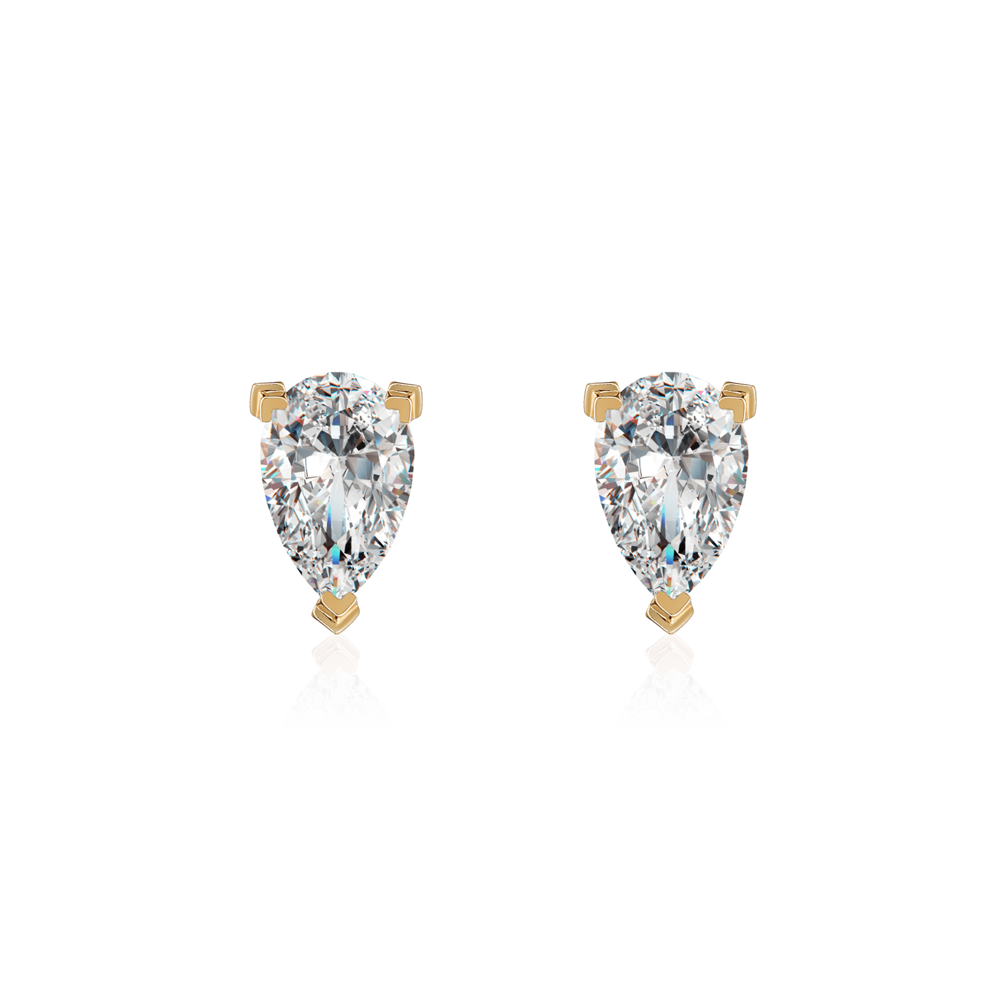 Mars solitaire earrings 0.4ct - Mars solitaire earrings 0.4ct -  The Future Rocks -    4