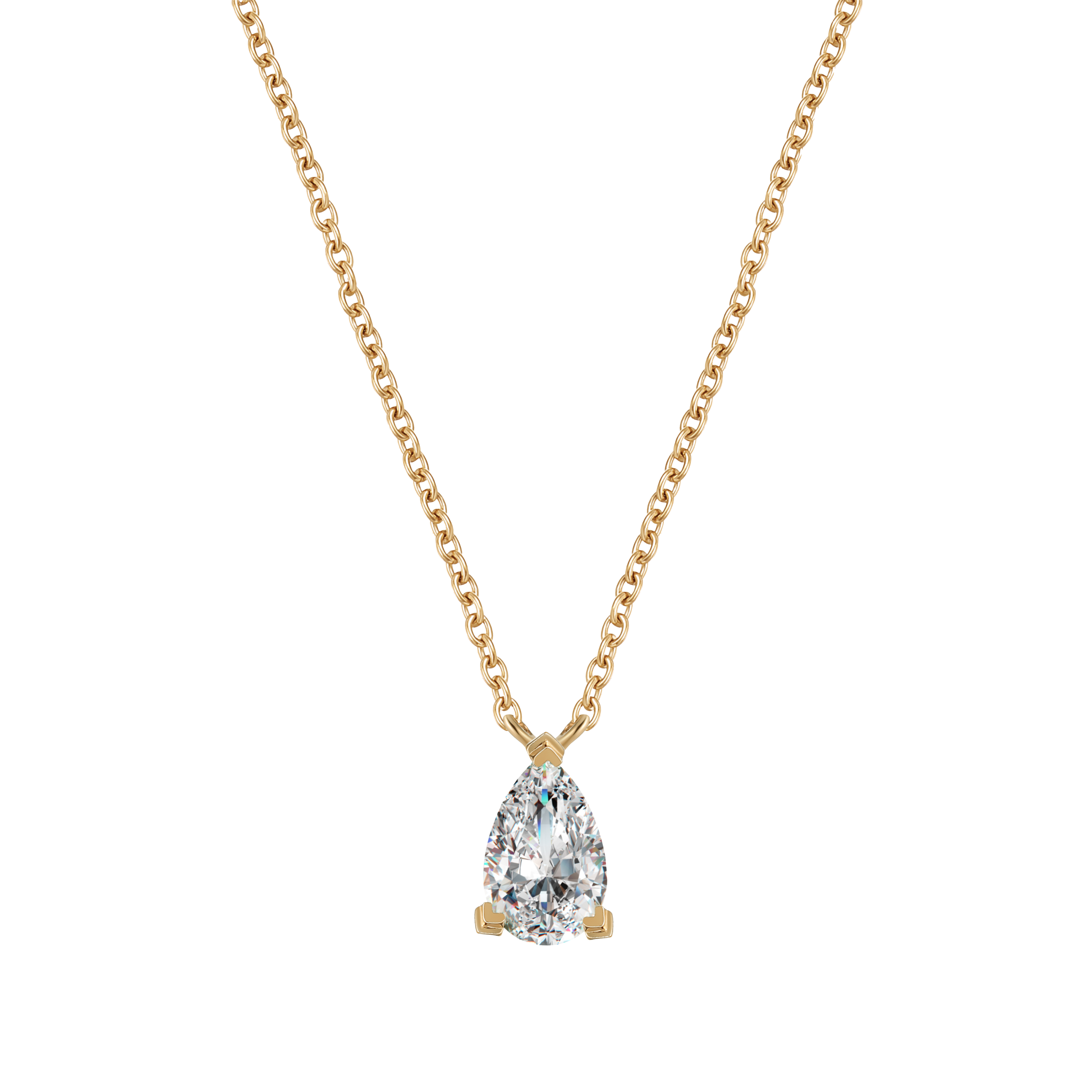 Mars solitaire necklace 0.2ct - Mars solitaire necklace 0.2ct -  The Future Rocks -    6