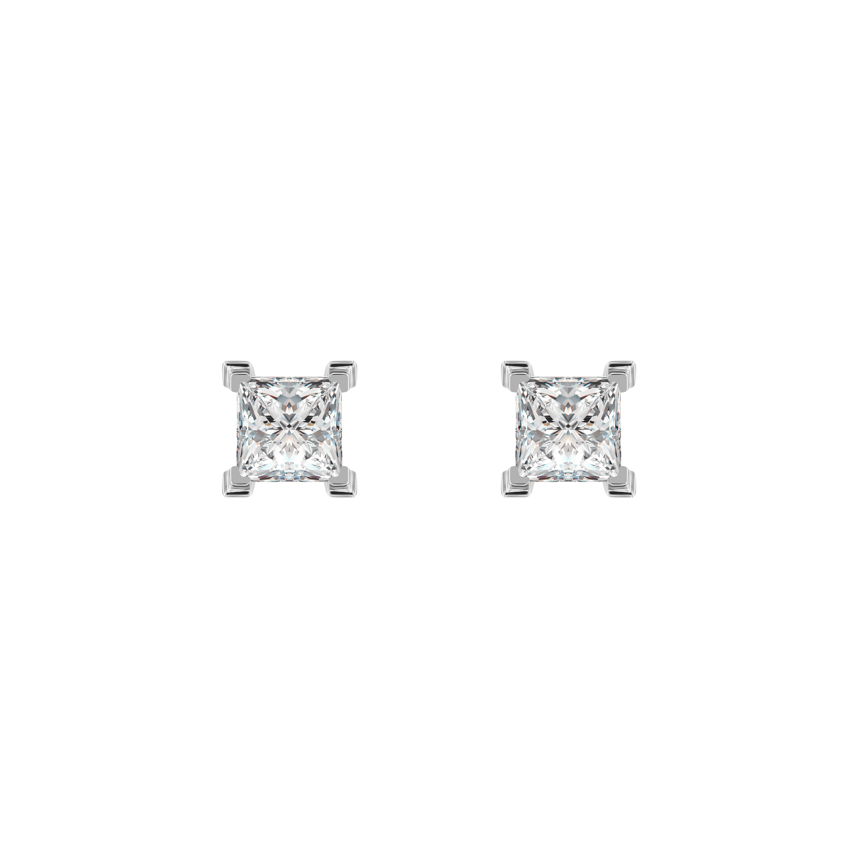 Mercury solitaire earrings 0.4ct - Mercury solitaire earrings 0.4ct -  The Future Rocks -    3