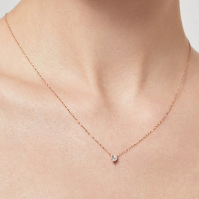 Venus solitaire necklace 0.2ct - Venus solitaire necklace 0.2ct -  The Future Rocks -    2