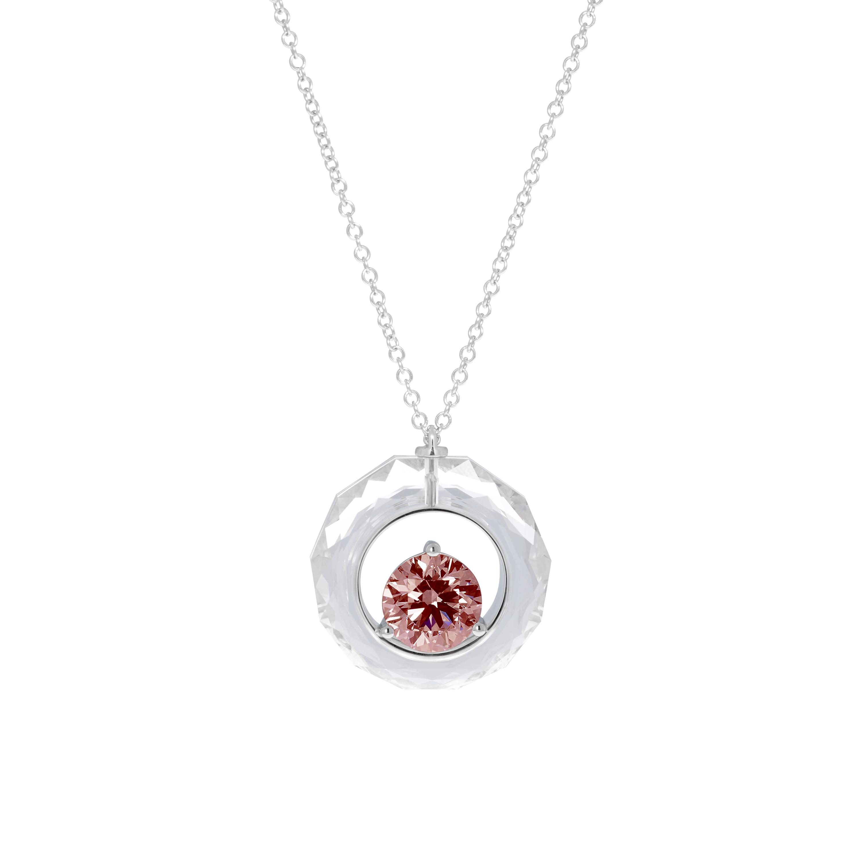 THE NECKLACE in Pink - THE NECKLACE in Pink -  The Future Rocks -    1