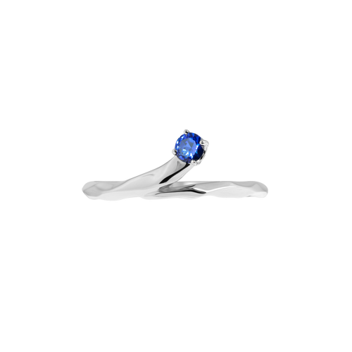 Meteor blue sapphire ring - Meteor blue sapphire ring -  The Future Rocks -    1