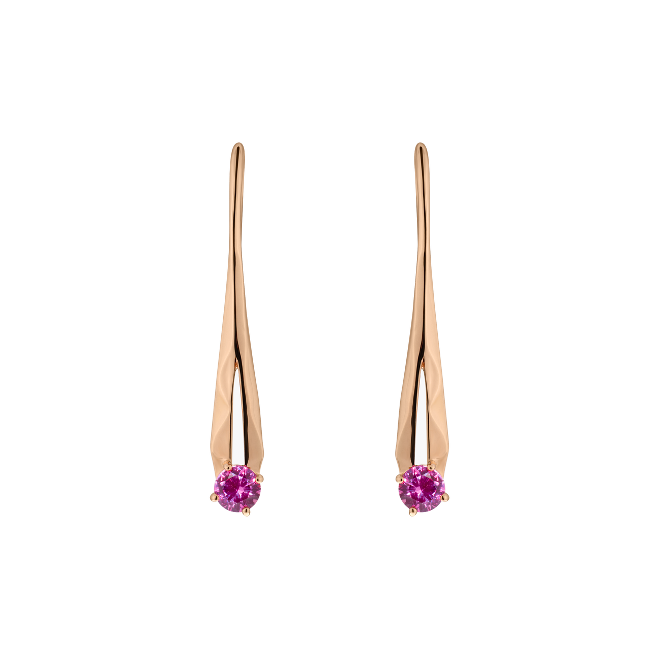 Meteor ruby earrings - Meteor ruby earrings -  The Future Rocks -    1