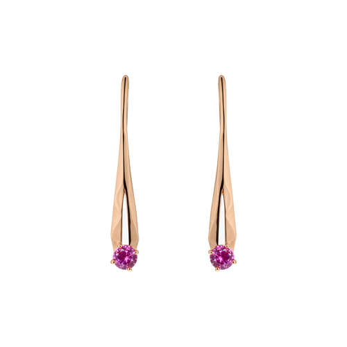 Meteor ruby earrings - Meteor ruby earrings -  The Future Rocks -    1