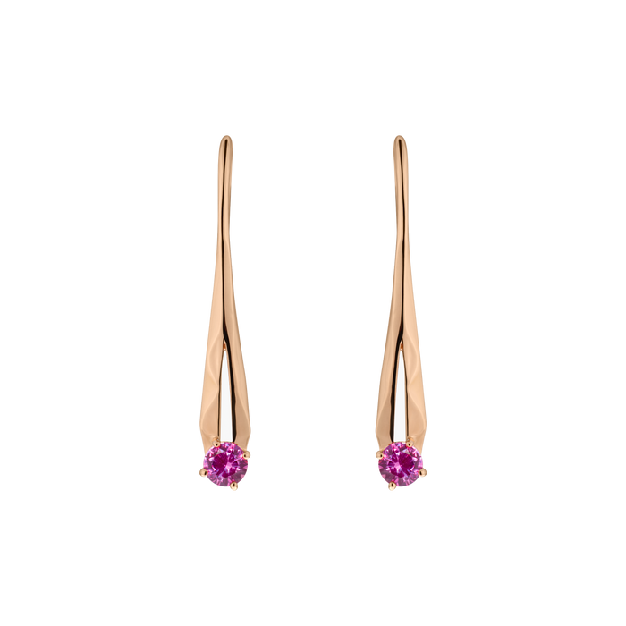 Meteor ruby earrings - Meteor ruby earrings -  The Future Rocks -    1