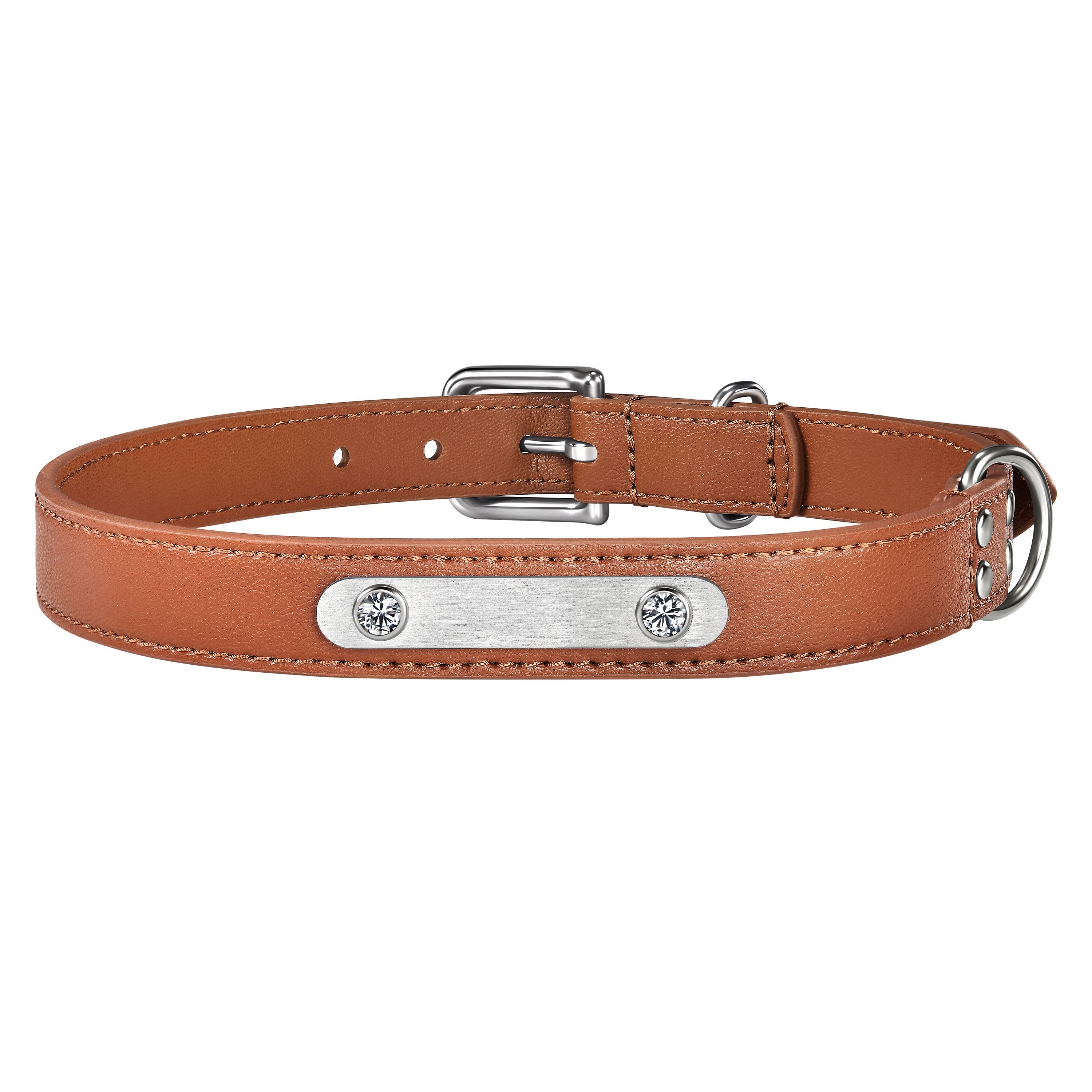 Brown collar & leash bundle - Brown collar & leash bundle - The Future Rocks - 7