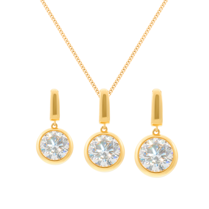 Bubble pendant 1ct with necklace - Bubble pendant 1ct with necklace -  The Future Rocks -    1