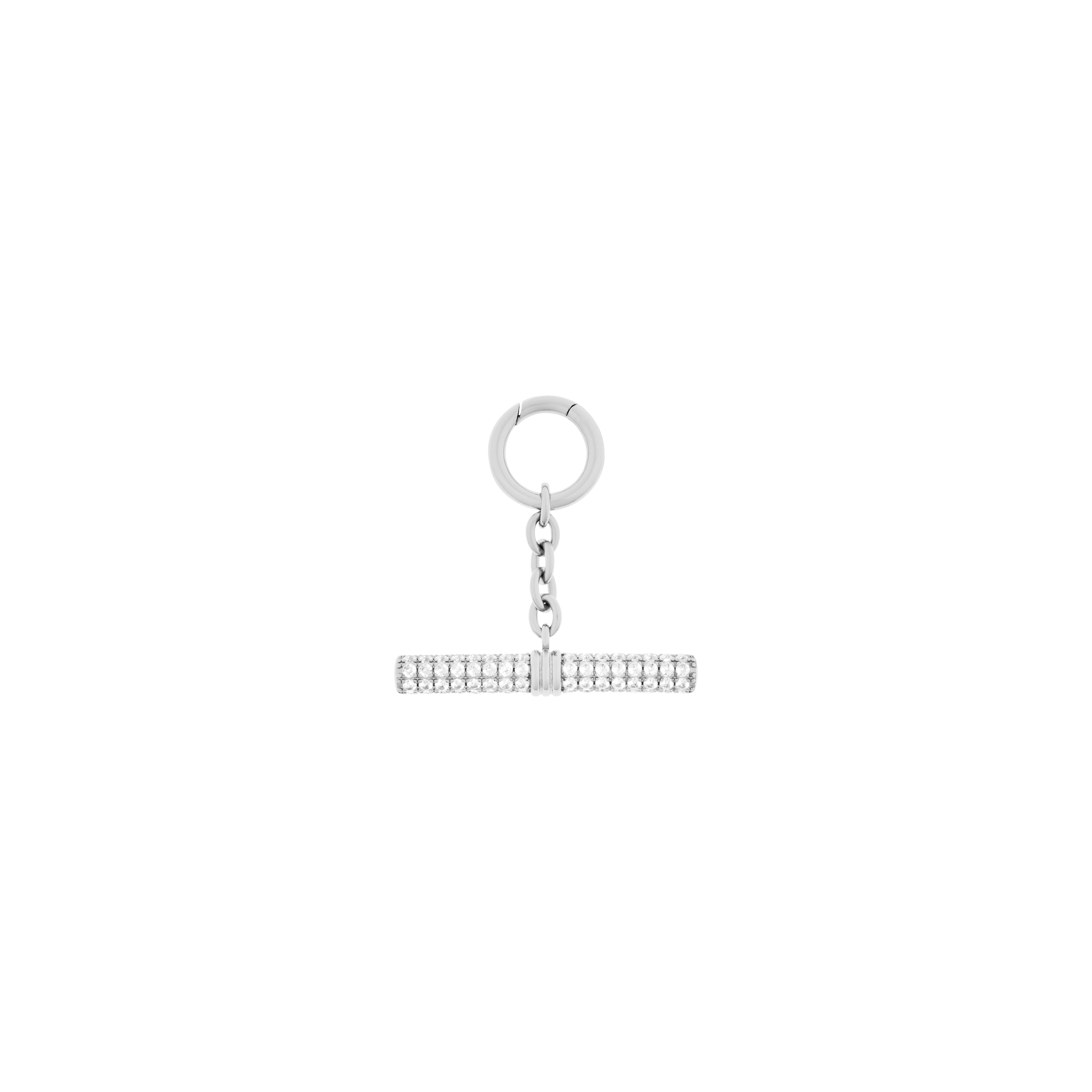 Set of 3 pavé charms in 925 sterling silver - Set of 3 pavé charms in 925 sterling silver -  The Future Rocks -    4