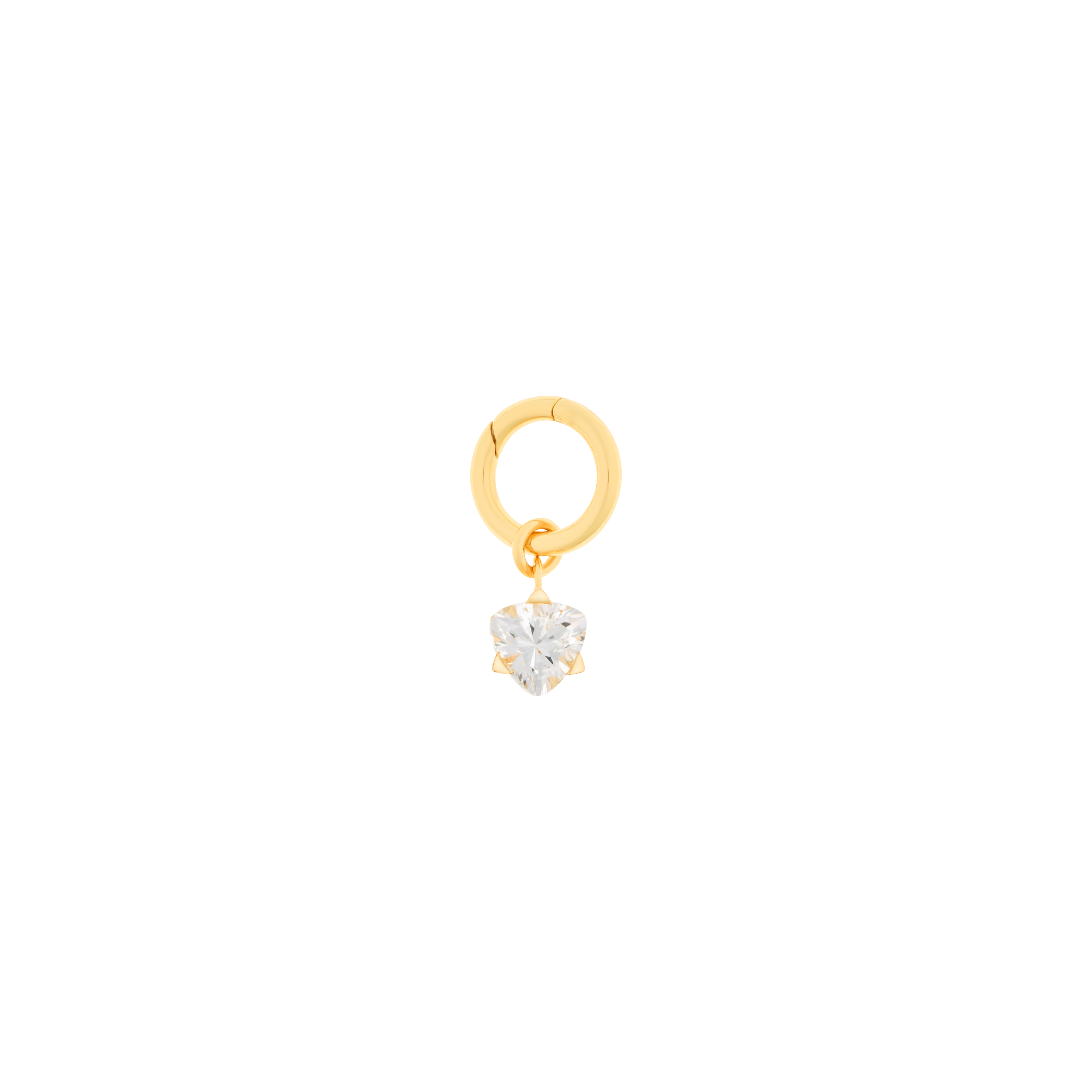 Set of 3 solitaire charms in gold vermeil - Set of 3 solitaire charms in gold vermeil -  The Future Rocks -    5
