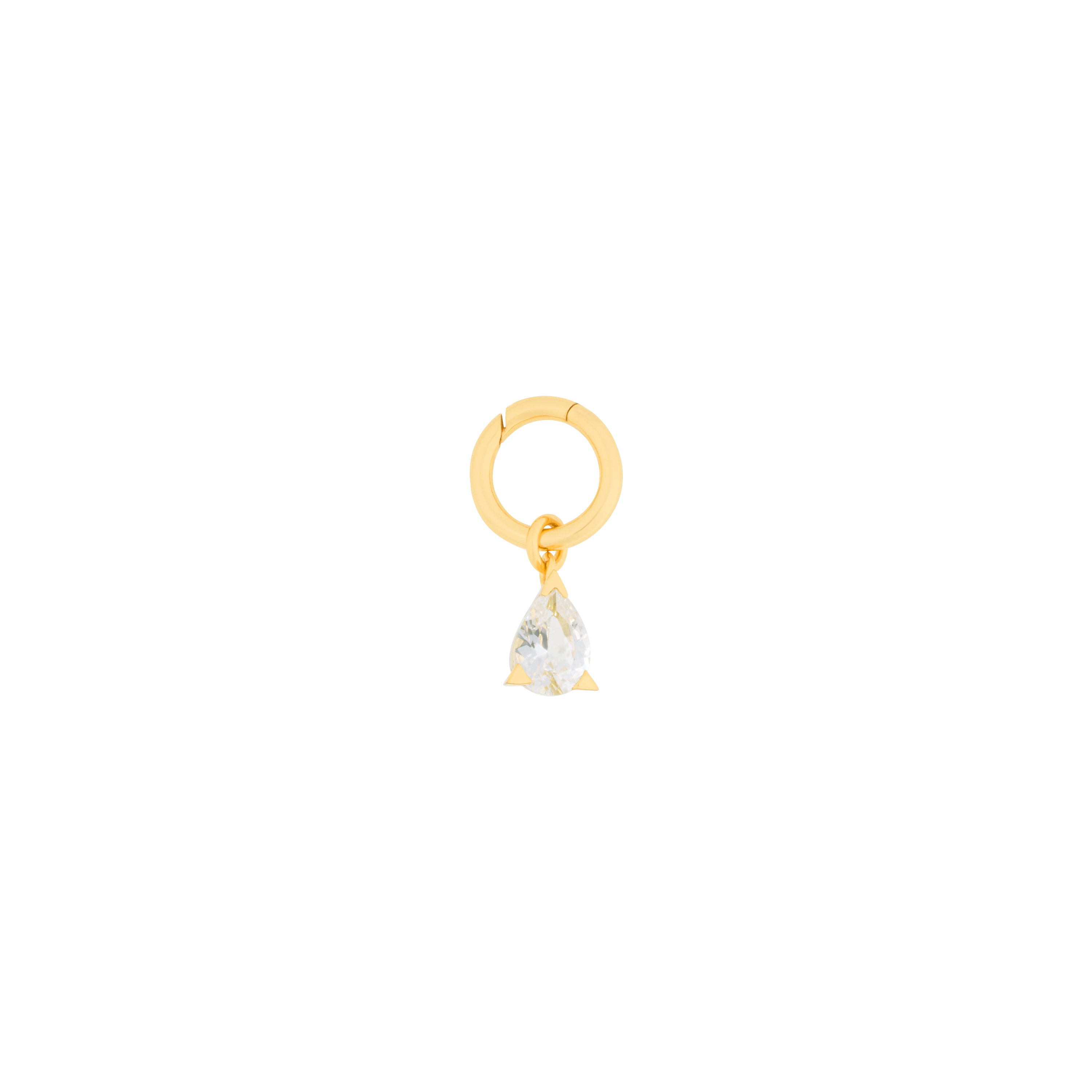Set of 3 solitaire charms in gold vermeil - Set of 3 solitaire charms in gold vermeil -  The Future Rocks -    6