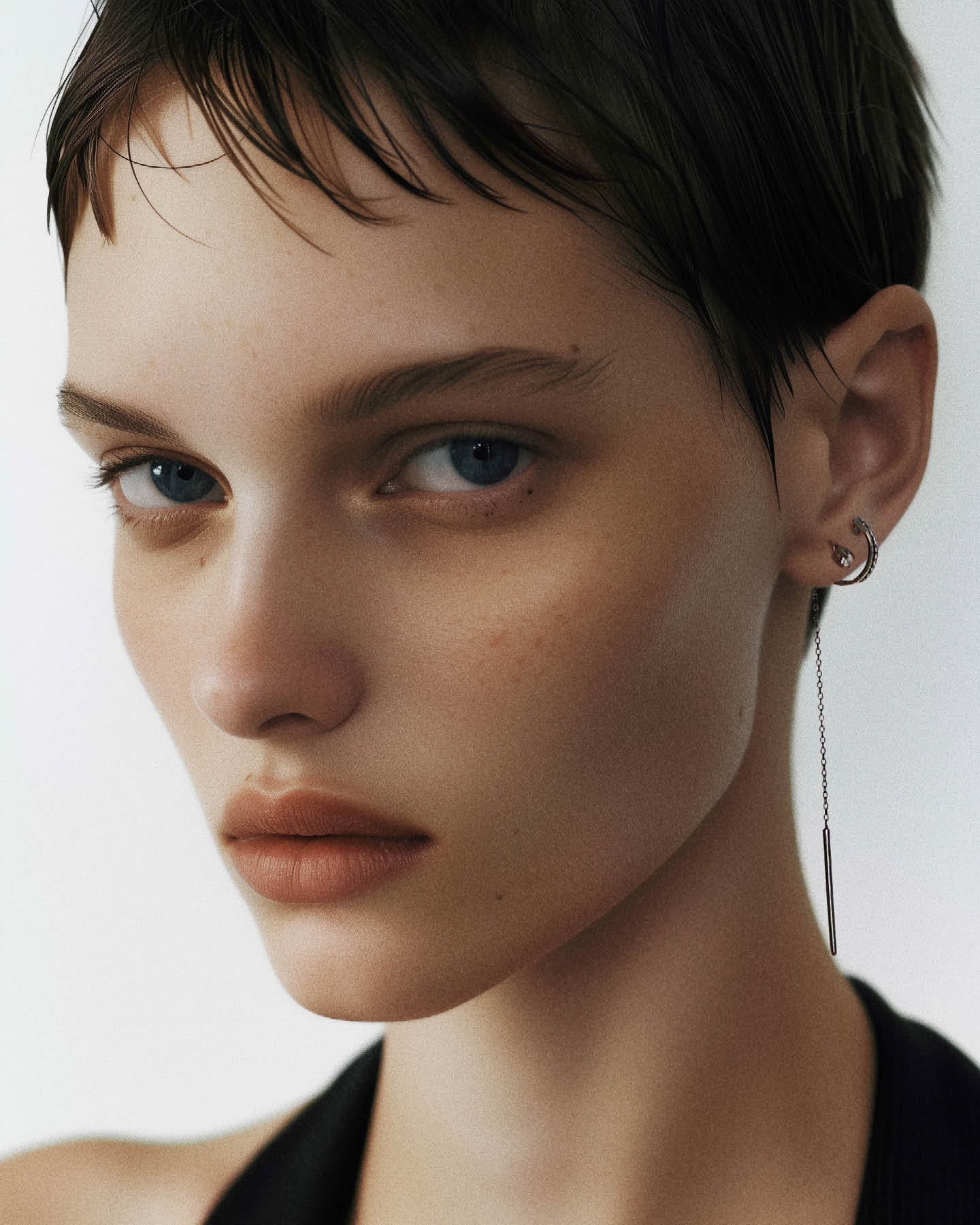 Black double line hoops - Black Gold Double Line Hoop Earrings - The Future Rocks - 2