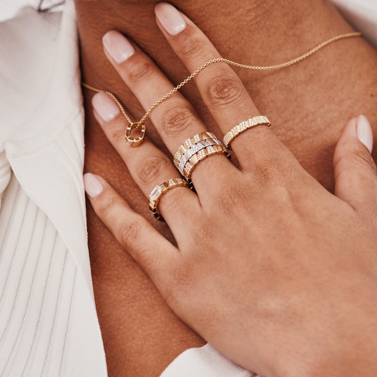 Ride+love semi-pavée ring - Ride+love semi-pavée ring -  The Future Rocks -    4